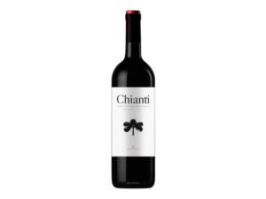 Bottle of Chianti D.O.C.G. Dacastello red wine