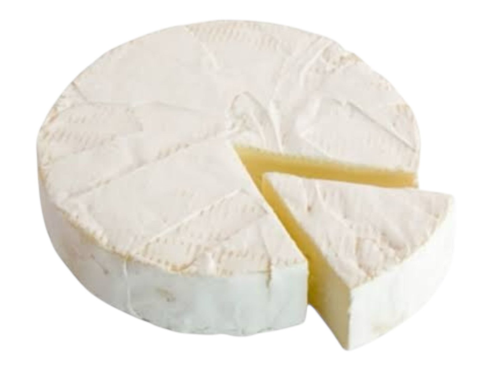 French Camembert cheese with edible bloomy rind