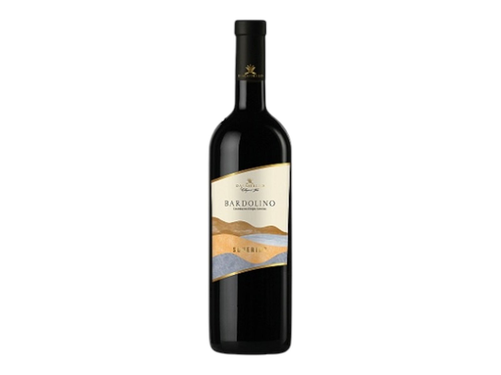 Bottle of Bardolino red wine
